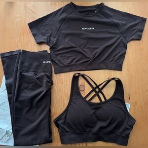 Alphalete Amplify “Chocolate” set